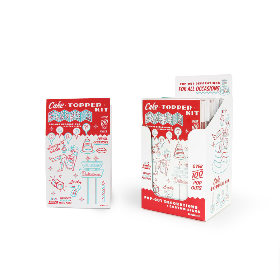 SK TOPPERKIT1 Набор украшений для торта kit Suck UK  - Вид №7