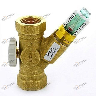 Вентиль WATTS балансировочный компактный 3/4" ВР WattFlow OL с расходомером SRVOL-IG. 2-16 л/мин 10010108