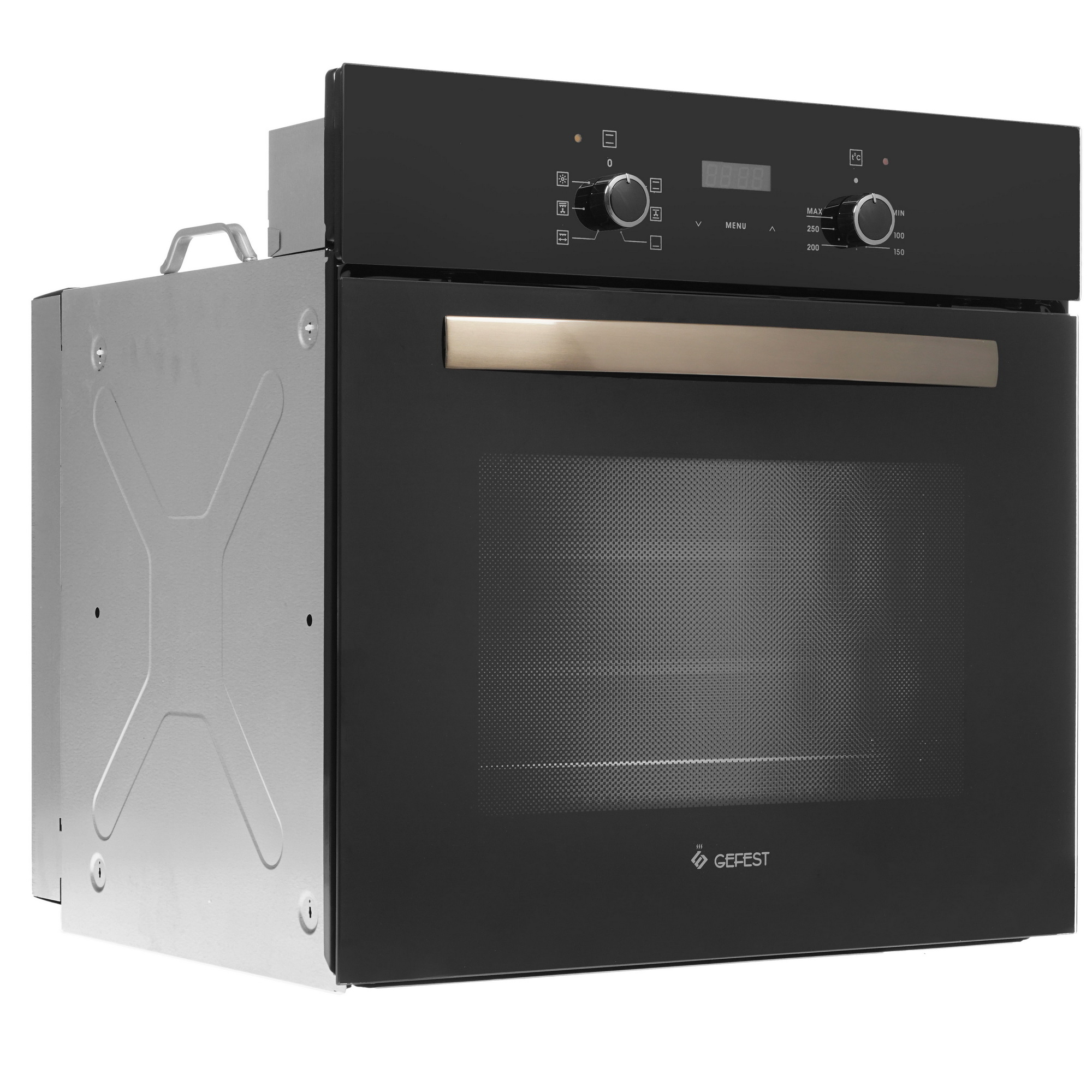 7906853 Электрический духовой шкаф Gefest ЭДВ ДА 622-02 А черный STDN-0138788 - Вид №1