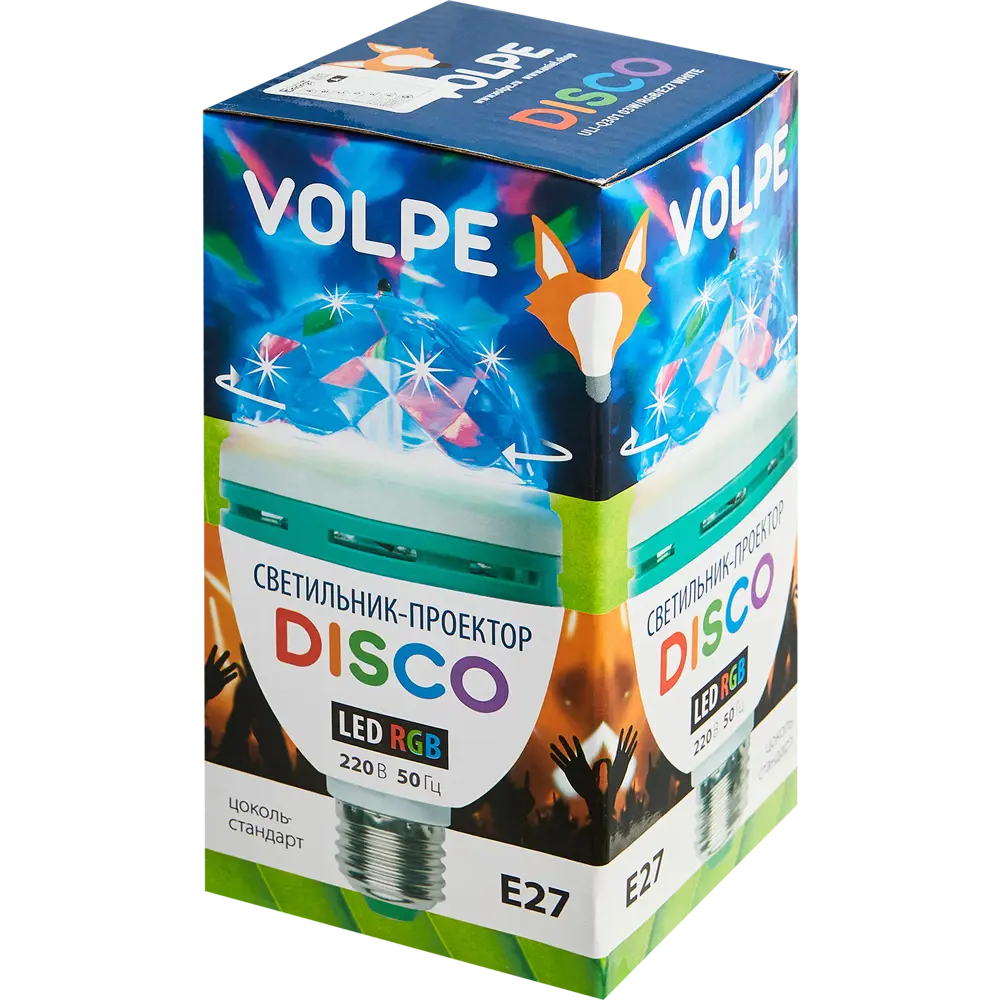 Volpe Disco: Светодиодная лампа с RGB-подсветкой для атмосферных вечеринок 16635406 STLM-0006971 - Вид №2