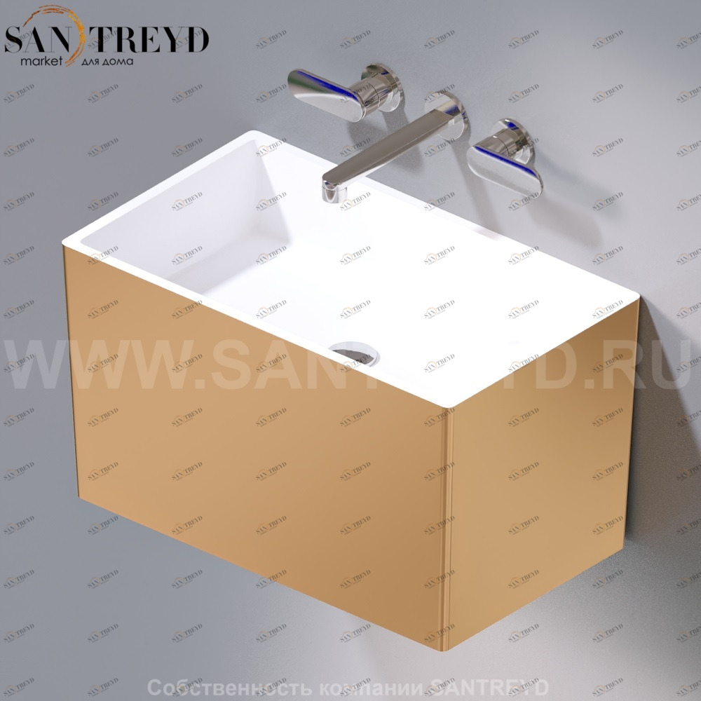 L111.250 Подвесная раковина настенная овальная A. e T. Italia TOWER белая AeT ITALIA