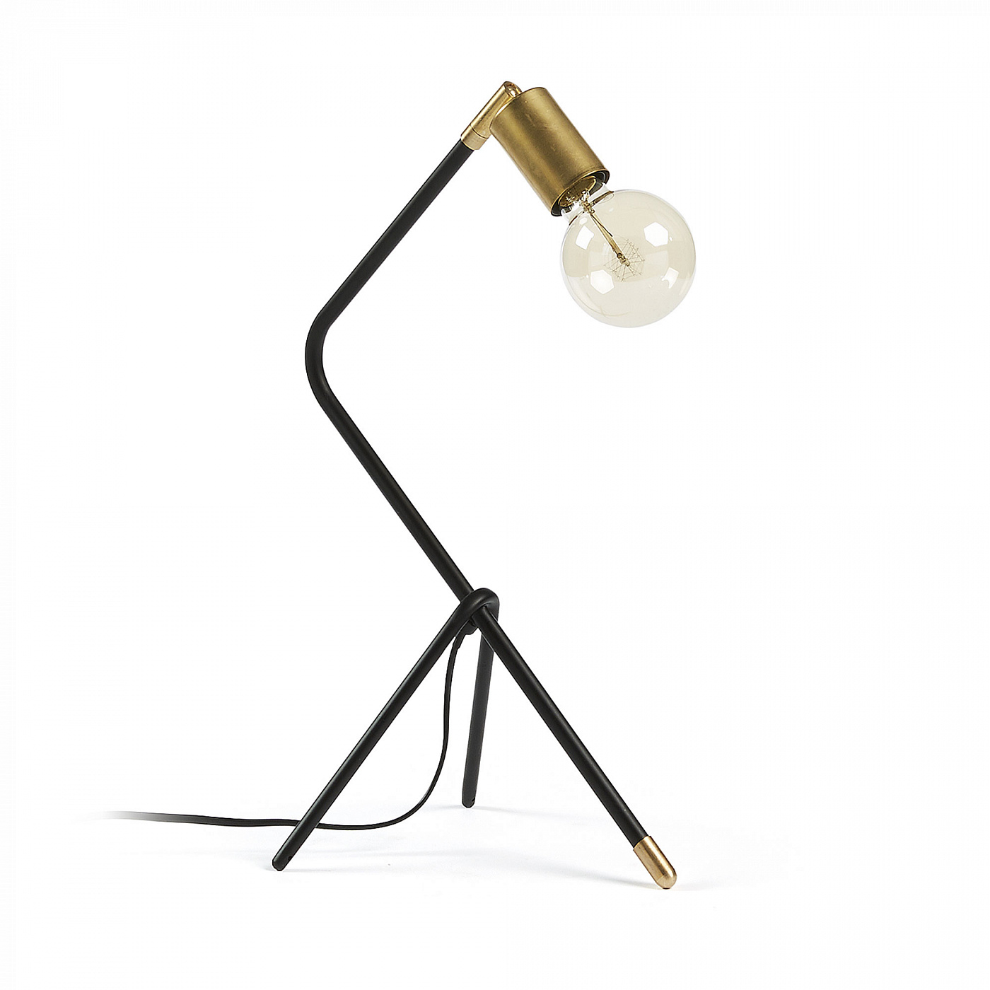 055663 Настольная лампа Klara черная La Forma Jana - Вид №1