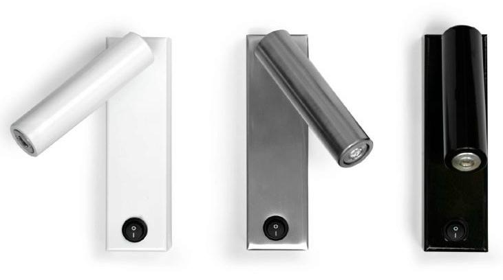 luxcambra Регулируемый никелевый светодиодный настенный светильник Manhattan Manhattan_2017 - Вид №1