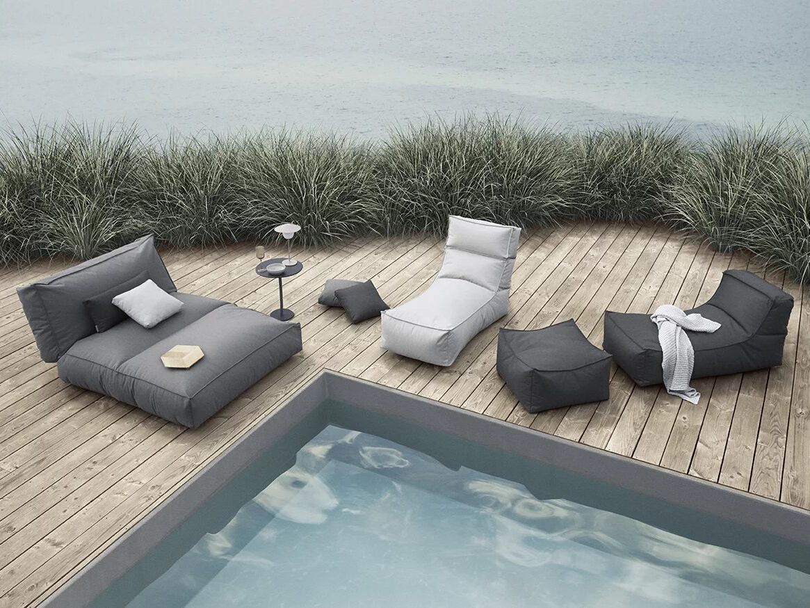 Садовая кровать с откидной спинкой из ткани blomus Stay ARCH-00007455 - Вид №2