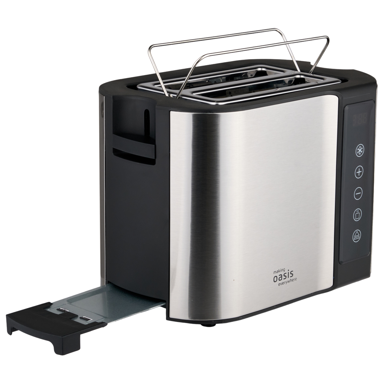 9135280 Тостер Oasis TR-1T серебристый STDN-0051167 - Вид №4