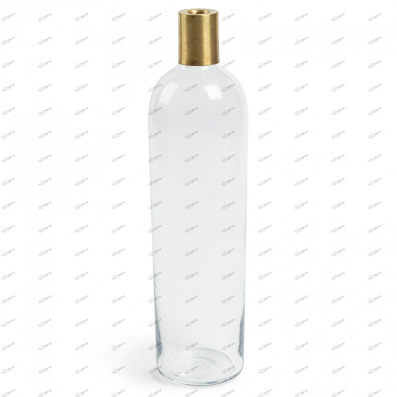 Ваза стеклянная с узким горлом прозрачная 37,5 см Interval от La Forma LA FORMA INTERVAL 343202 Прозрачный 