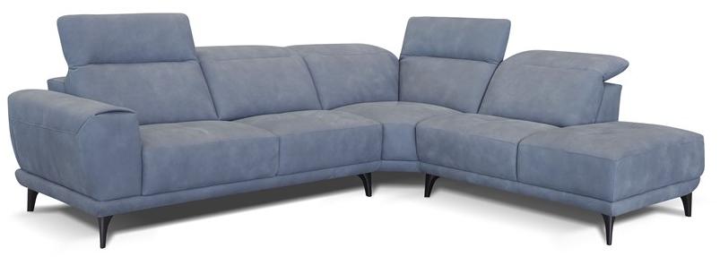 Rossini Sofas Угловой кожаный диван с подголовником sun-id-1402771 - Вид №3
