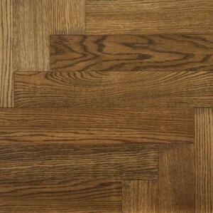 Паркет Ёлка TarWood Country Тёмный Елка Дуб Рустик брашированная, гладкая (Брашированная, Гладкая) 600х100 мм.