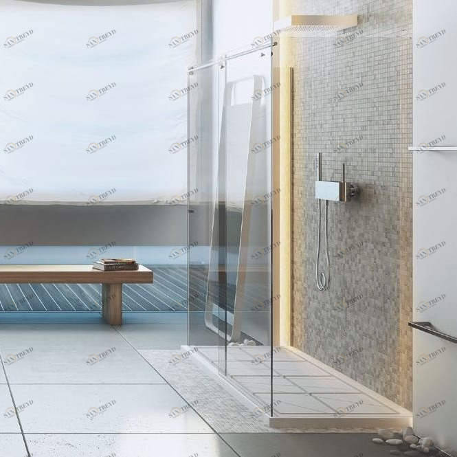 Moma Design Душевое ограждение 800х1800 BX.201 Lite стекло прозрачное Box Doccia BX201LITE8001800