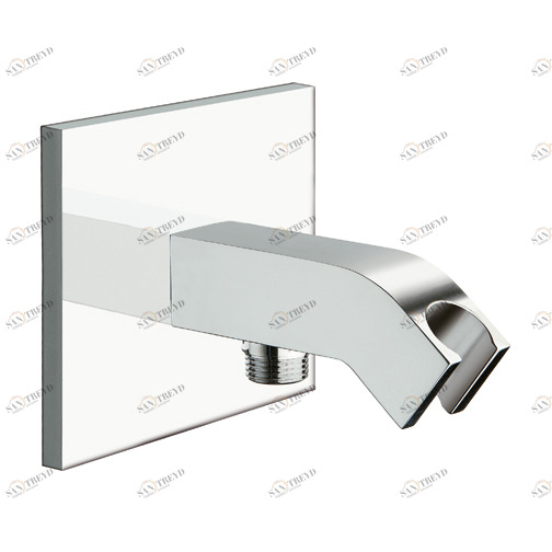 CRIPD617 Изогнутый кронштейн для душа со встроенным сливом воды Cristina Rubinetterie 