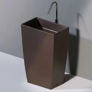 L110107 Напольная раковина стоящая прямоугольная A. e T. Italia Tower