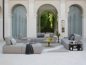 Bodema Модульный угловой диван с журнальной полкой