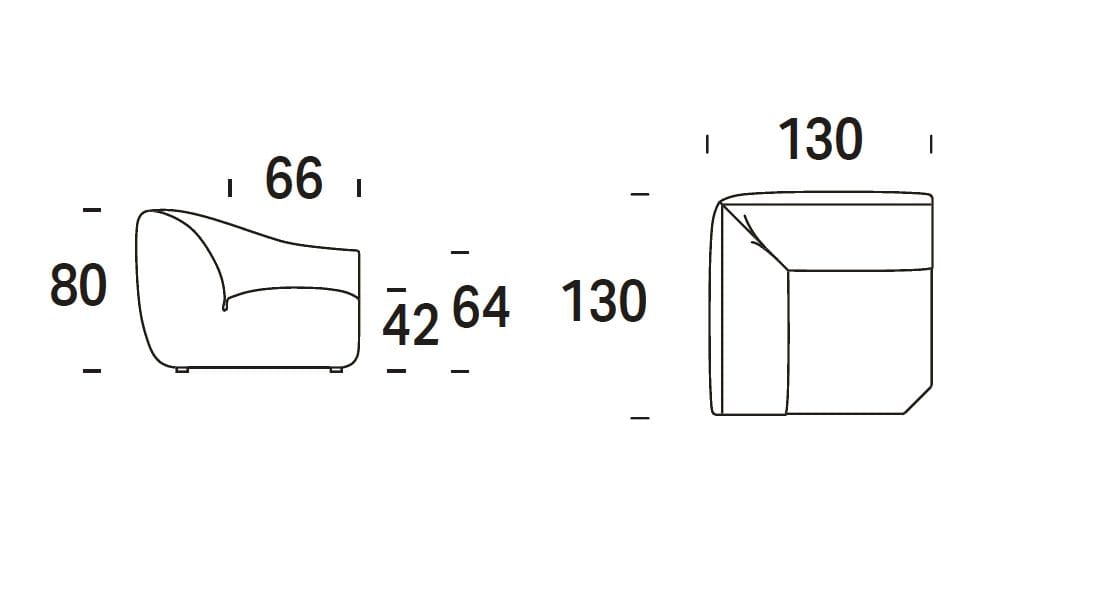 Съемный диван из ткани Felis Softliving ARCH-00128102 - Вид №12