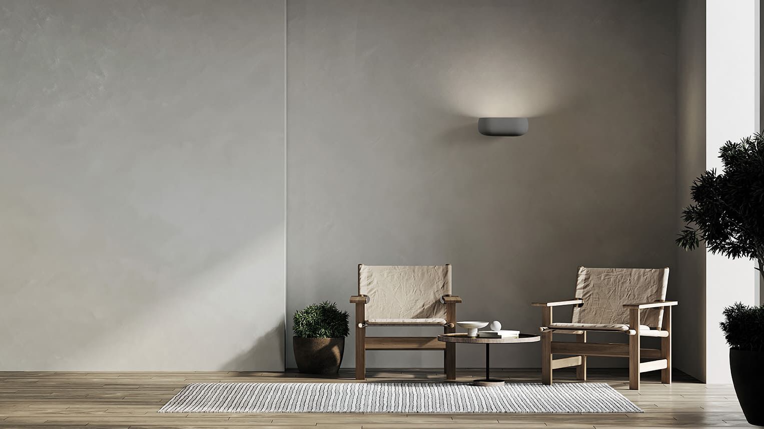 Гипсовая настенная лампа Tecnico MYSIA ARCH-00079566 - Вид №4