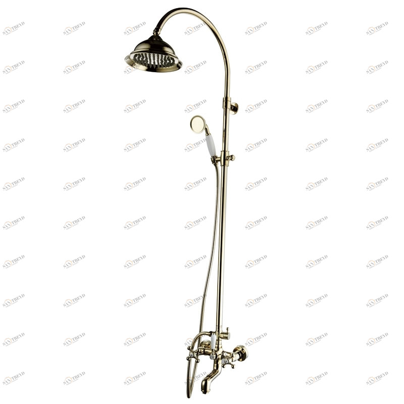 GZ 25068Е Душевая система Ganzer Золото Ganzer Германия 13906