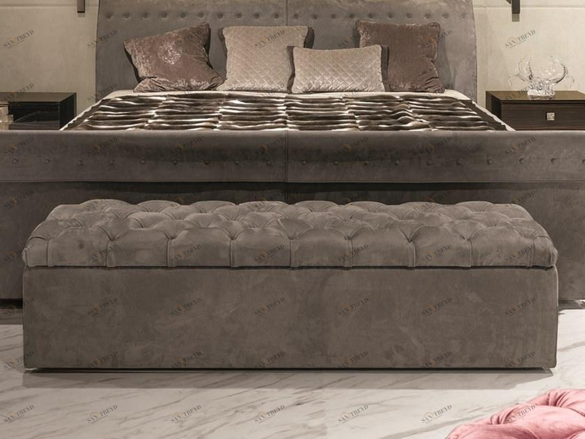 Longhi Контейнер скамейки Capitonné из кожи Loveluxe X 410