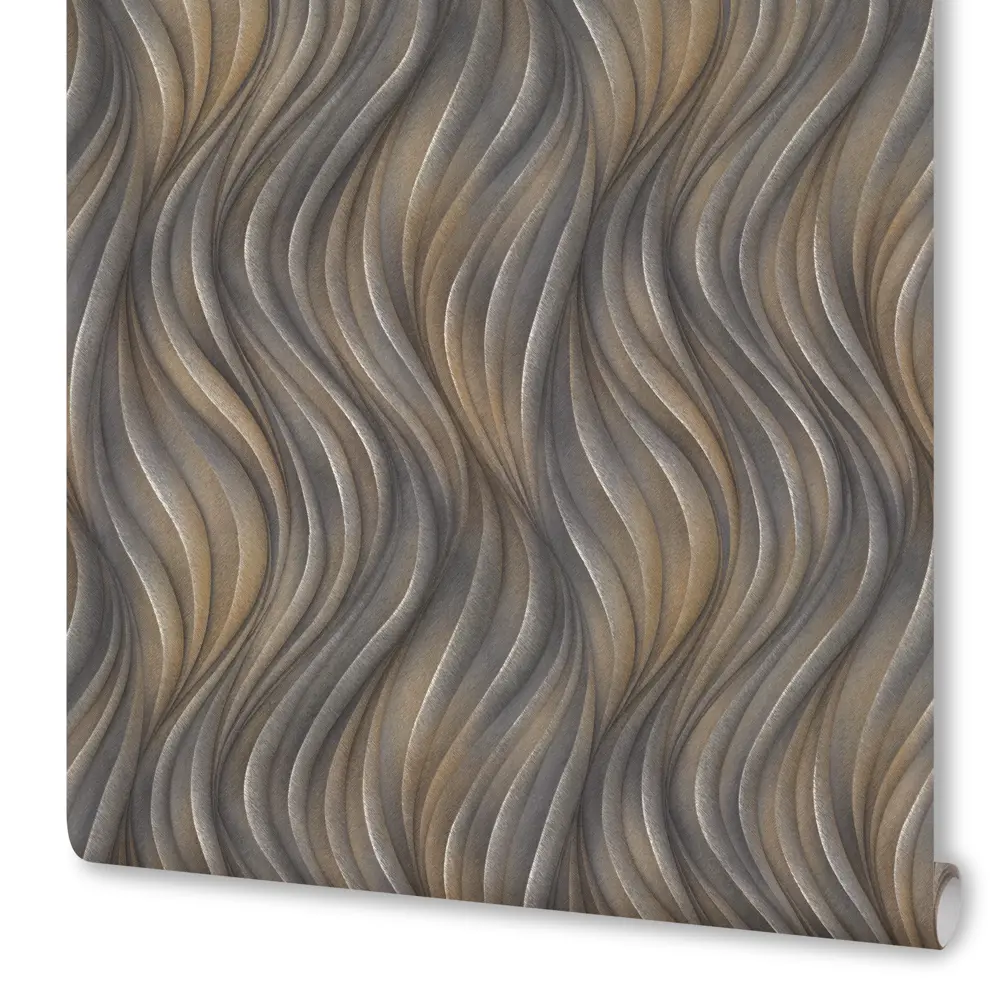 Обои флизелиновые Артекс Эфес темно-серые 1.06 м 10692-05 STLM-2025585