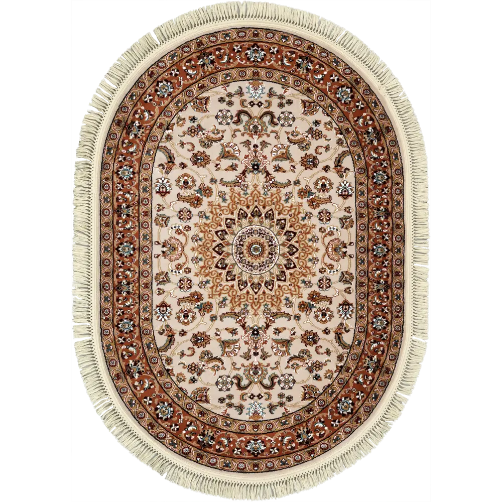 Ковер полипропилен Шахреза D210KT 120x170 см цвет кремовый 82172860 STLM-2029162 MERINOS  - Вид №1