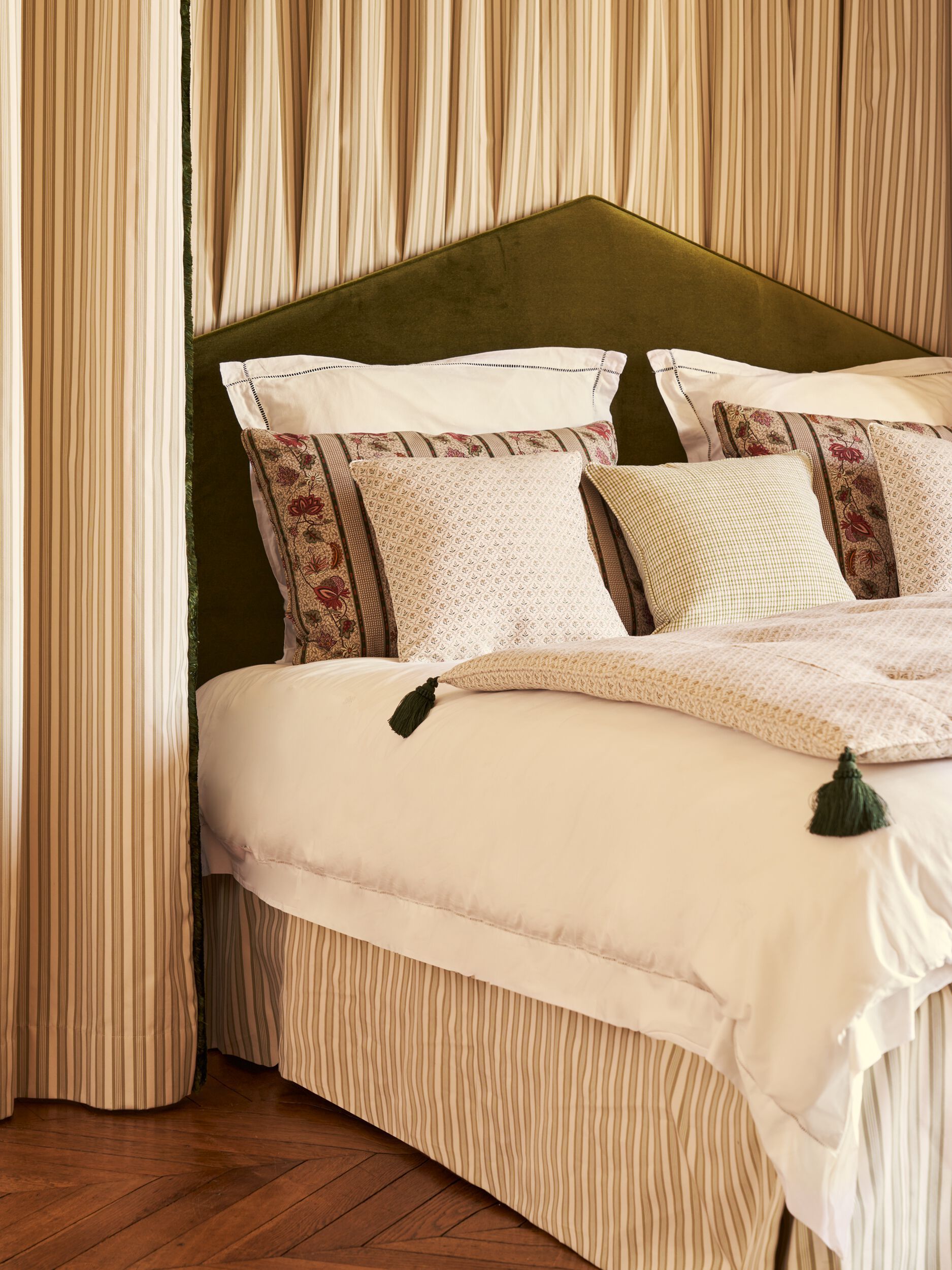 Хлопчатобумажная ткань с цветочным рисунком LELIEVRE Quenin-Belle Époque ARCH-00124598 - Вид №22