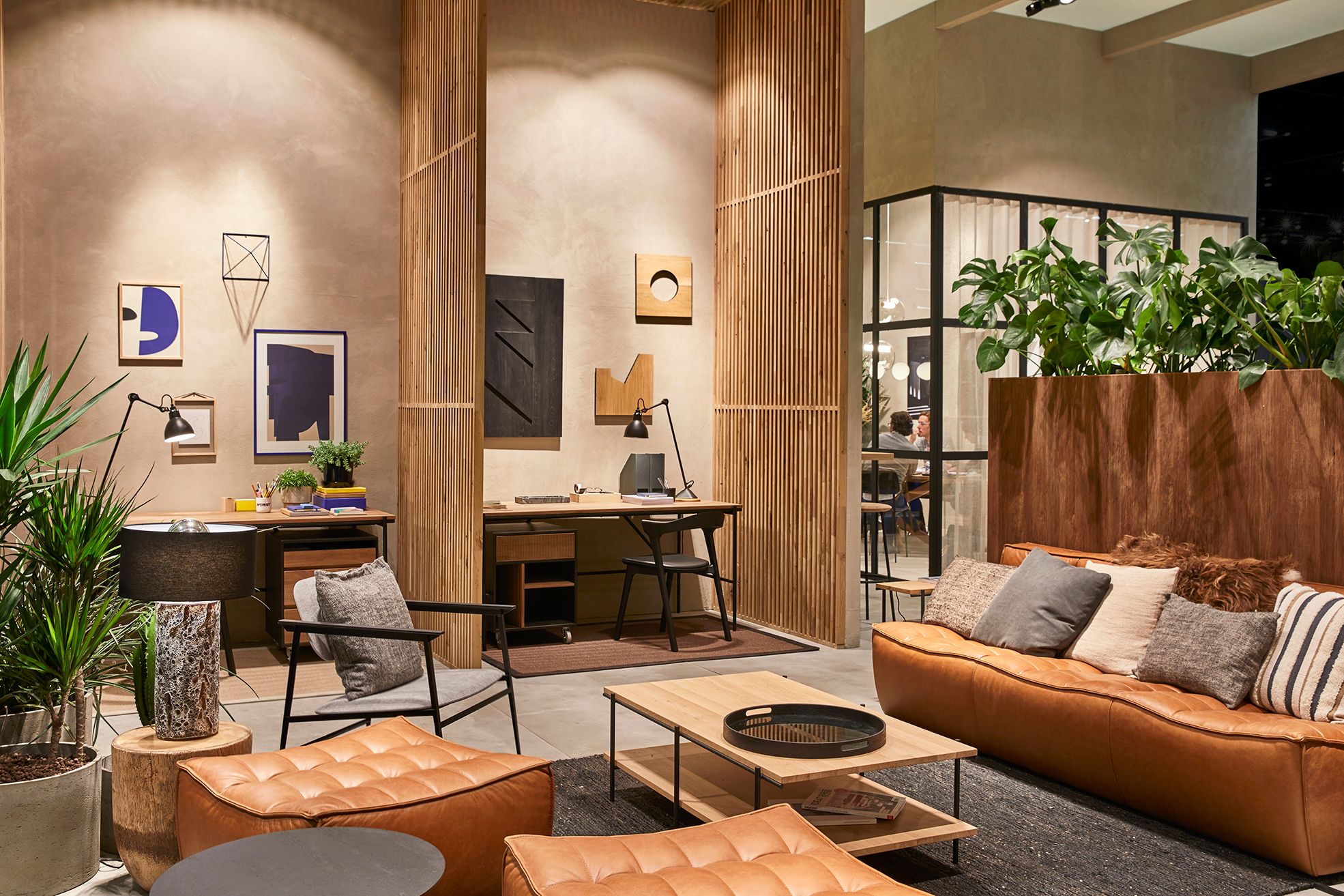 Кожаная подставка для ног Ethnicraft N701 ARCH-00012025 - Вид №4