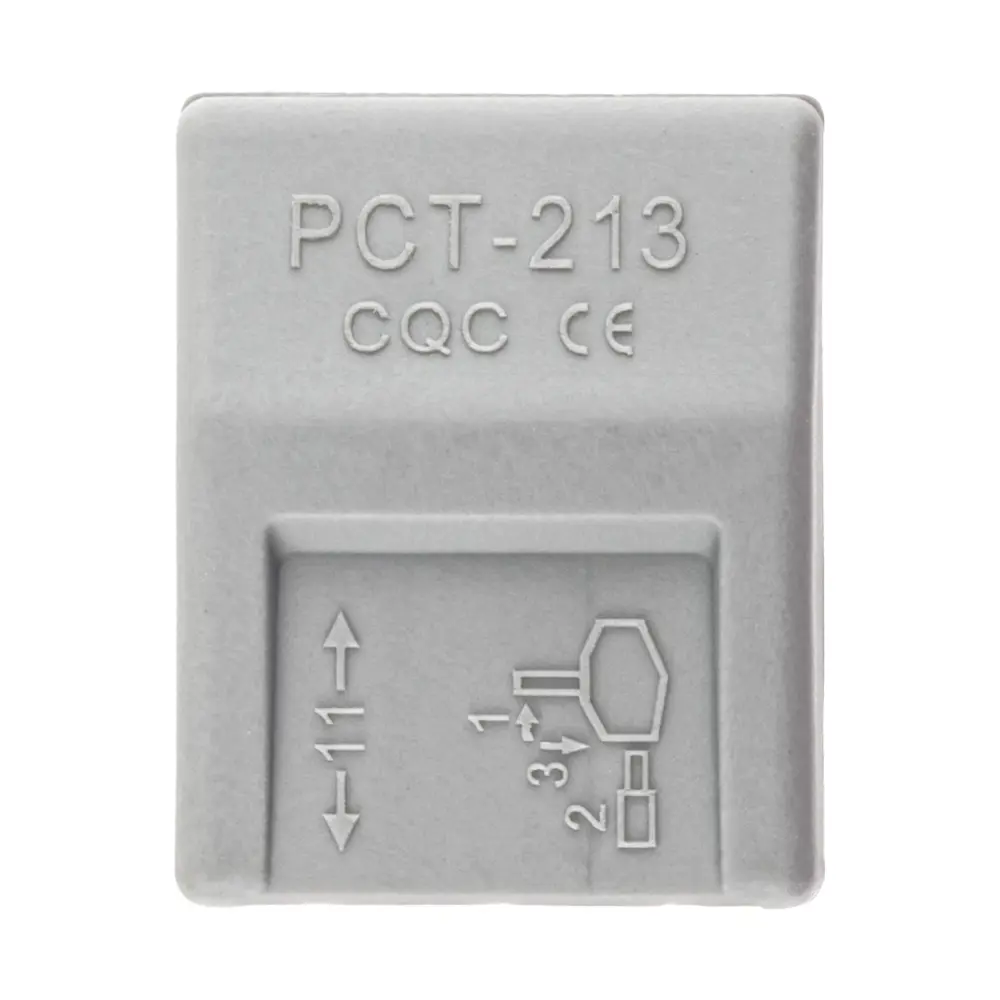 Клеммы соединительные монтажные с рычажком Duwi СМК 222-413 3-проводные 4мм² серые 5шт 26610 5 STLM-2076983 - Вид №3