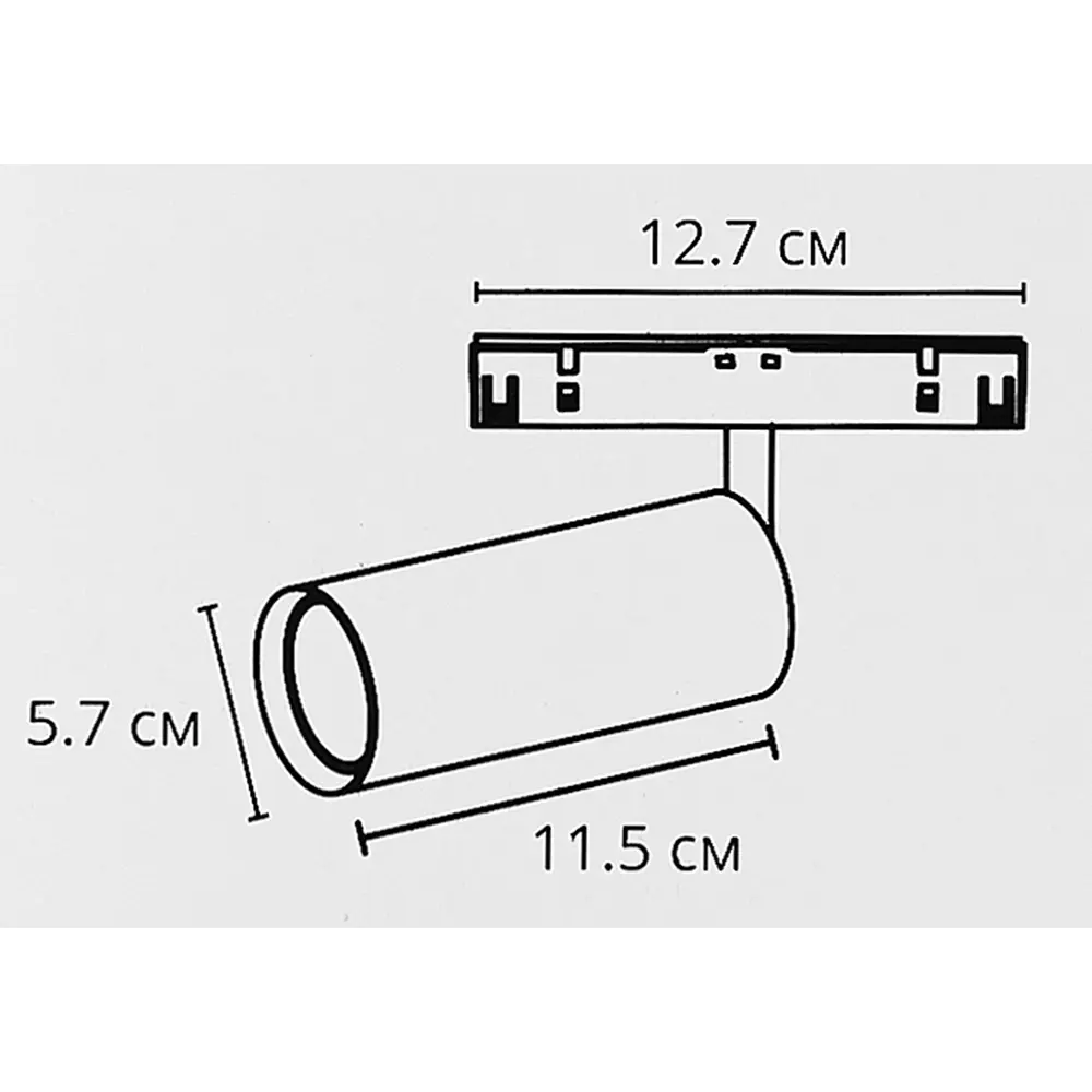 Трековый светильник Arte Lamp Optima 12Вт магнитный черный 89367155 STLM-1504121 - Вид №6