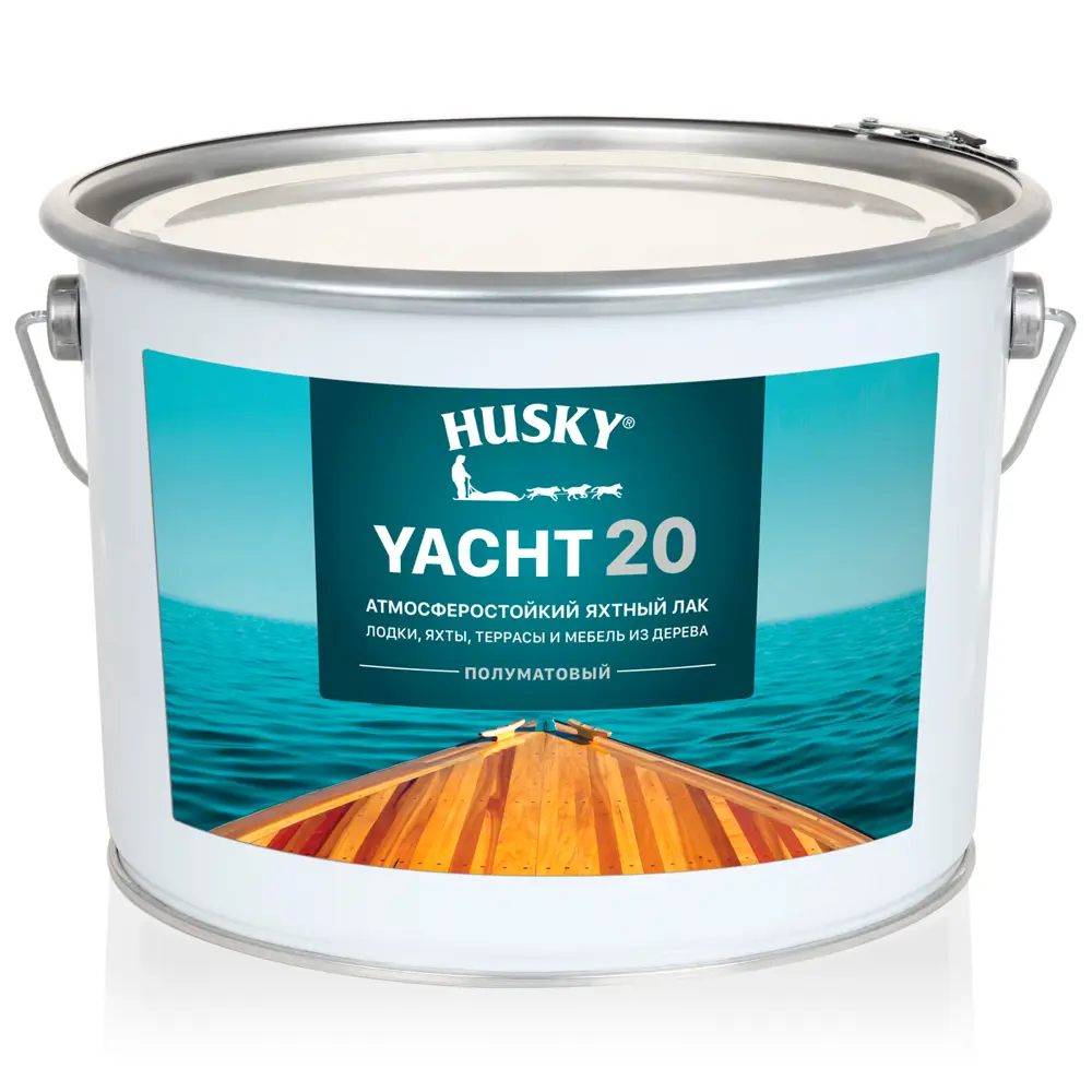 Атмосферостойкий лак Husky Yacht 20 для защиты древесины 86765096 STLM-0071486 - Вид №1