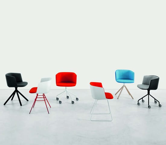 Тканевый мягкий поворотный стул Lapalma ARCH-00025008 - Вид №2