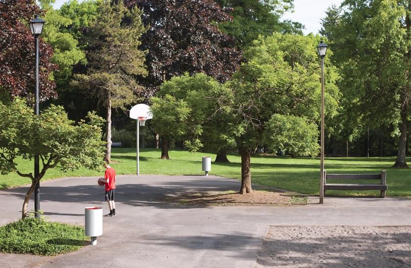 City Design Контейнер для мусора из оцинкованной стали для раздельного сбора мусора sun-id-1412331 - Вид №3