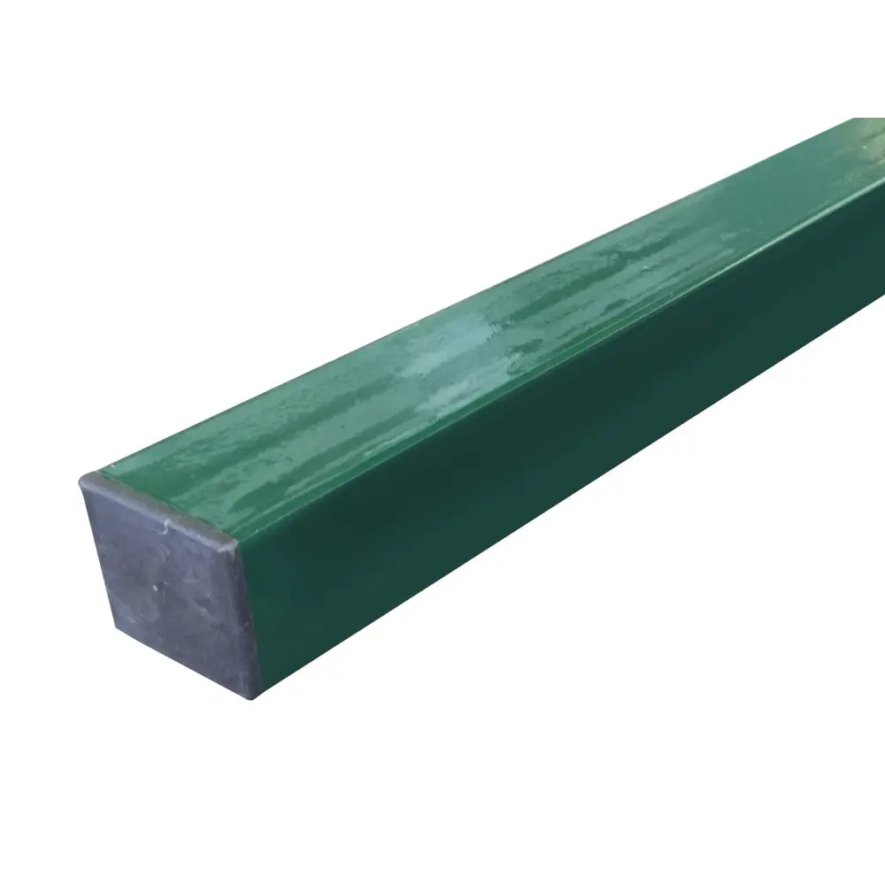Столб для забора 40x40 мм 3 м RAL 6005 зеленый Santreyd STLM-2109121