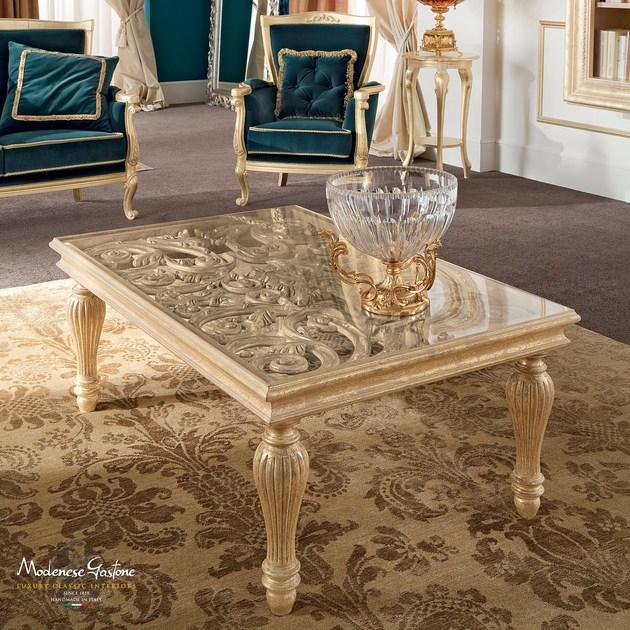 Modenese Gastone Низкий прямоугольный журнальный столик для гостиной Bella vita sun-id-1363767 - Вид №1