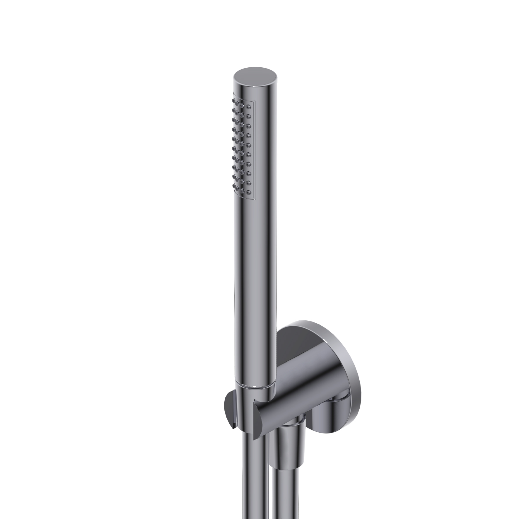 72J001 Ручной душ с гибким шлангом 1500 мм и подключением к воде с держателем ручного душа Ritmonio Shower kits 