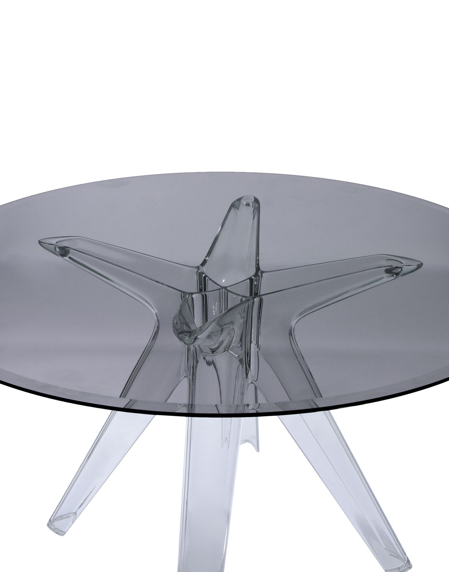 Круглый стол из хрусталя и инженерного пластика Kartell SIR GIO ARCH-00106990 - Вид №25