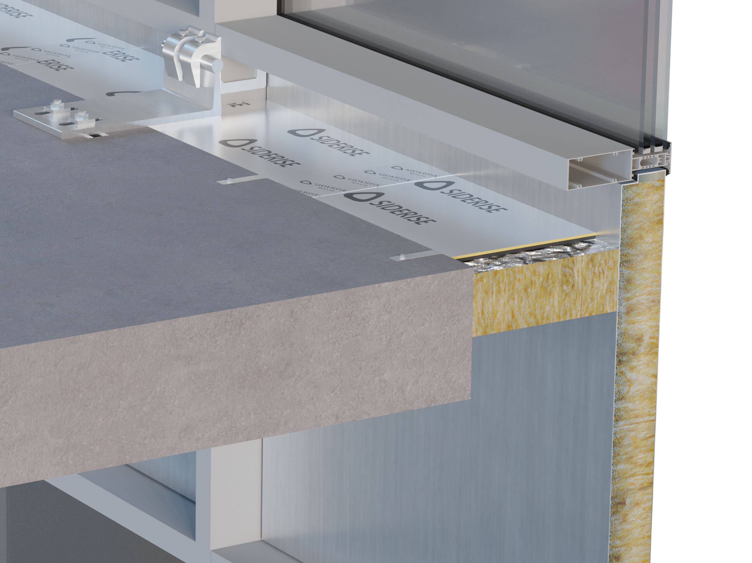 Гибкая акустическая мембрана для ограничения шума в навесных стенах Siderise CW-AB ARCH-00076990 - Вид №1