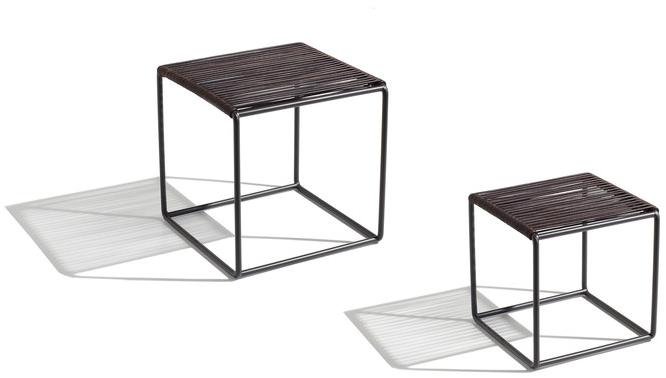 MissoniHome Квадратный кожаный журнальный столик Cordula sun-id-1414961 - Вид №1