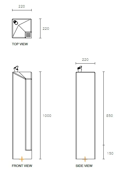 Бетонный пол фонтан SIT Root ARCH-00126605 - Вид №2
