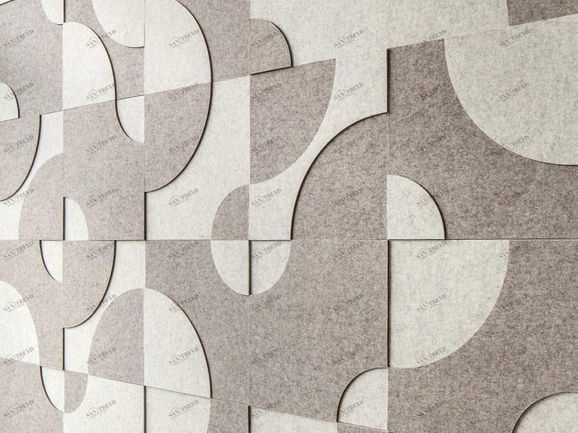 HEY-SIGN Акустическая стеновая панель из шерстяного войлока sun-id-1371016