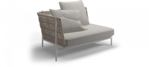 Grand Weave Left Corner / End Unit  Gloster Сидение Grand Weave