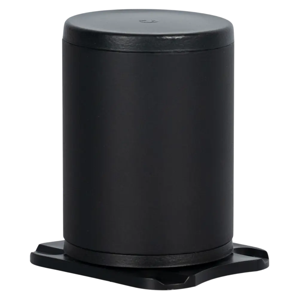 Мебельная ножка TECH-KREP круглая черная 60x40 мм с крепежной пластиной 89404166 STLM-1564754 - Вид №1