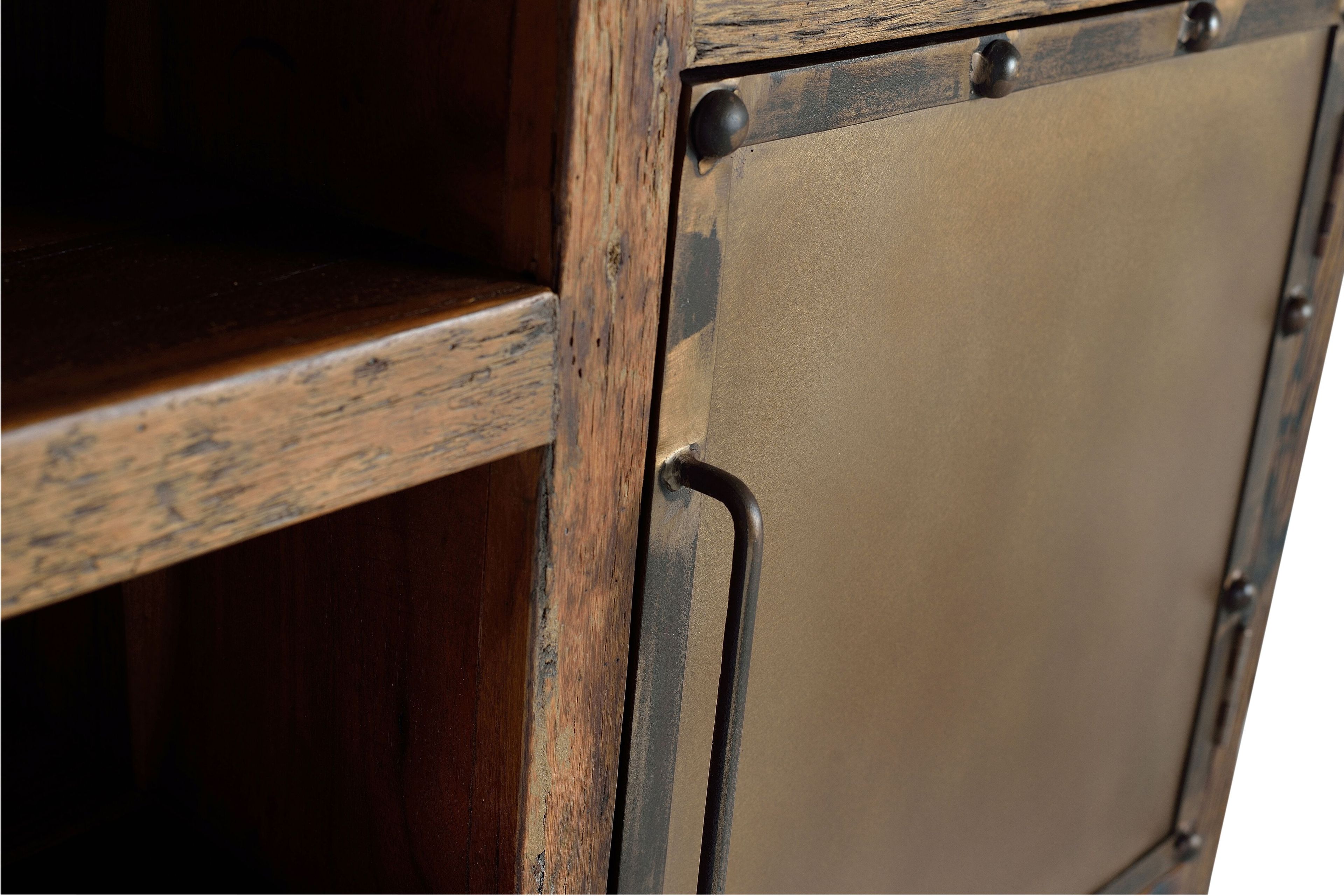 Рециркулированный деревянный шкаф с распашными дверями Giner y Colomer Сандерленд ARCH-00061211 - Вид №5