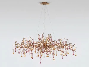 Serip Галогенный подвесной светильник из бронзы Bijout Ct3263/12