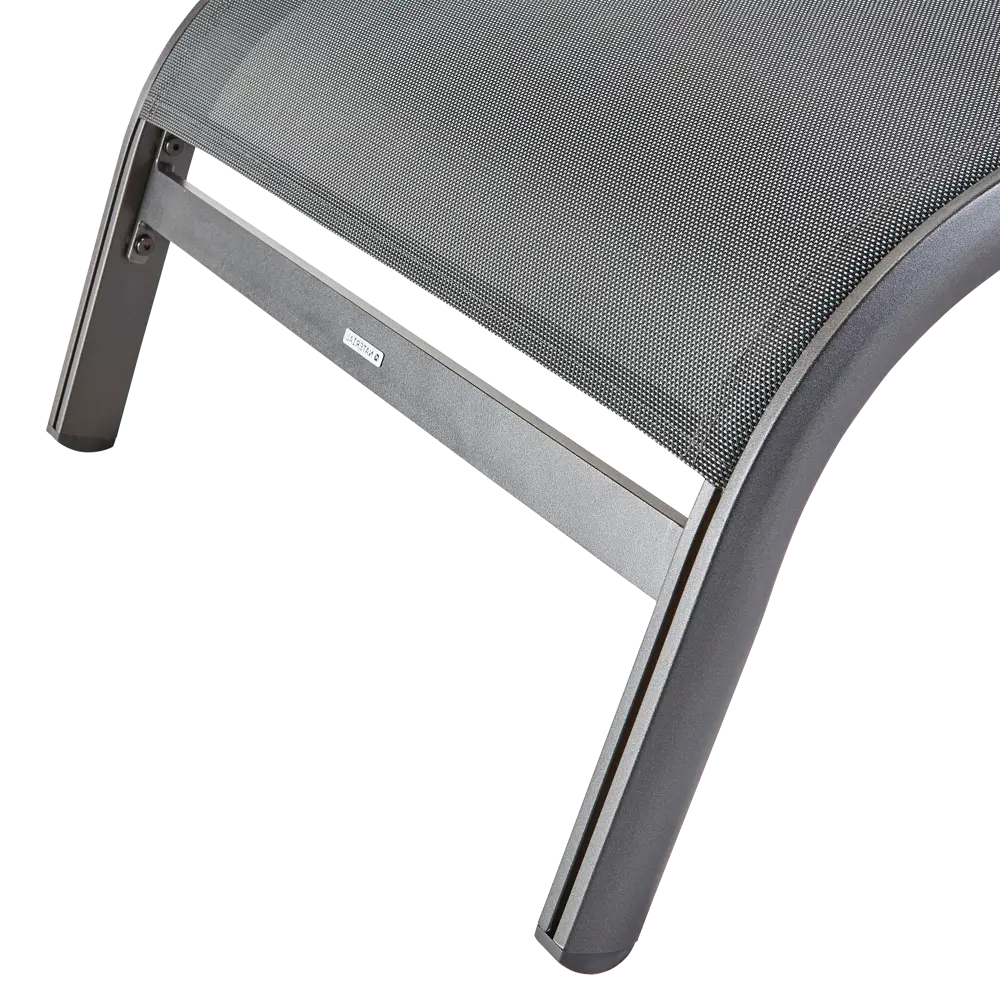 Naterial Lyra II - Шезлонг алюминиевый с текстиленом антрацит 84494096 STLM-1572477 - Вид №7