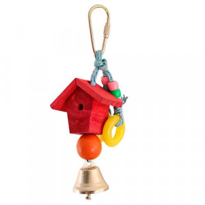 ПР0036170 Игрушка для птиц Скворечник, 150мм TRIOL