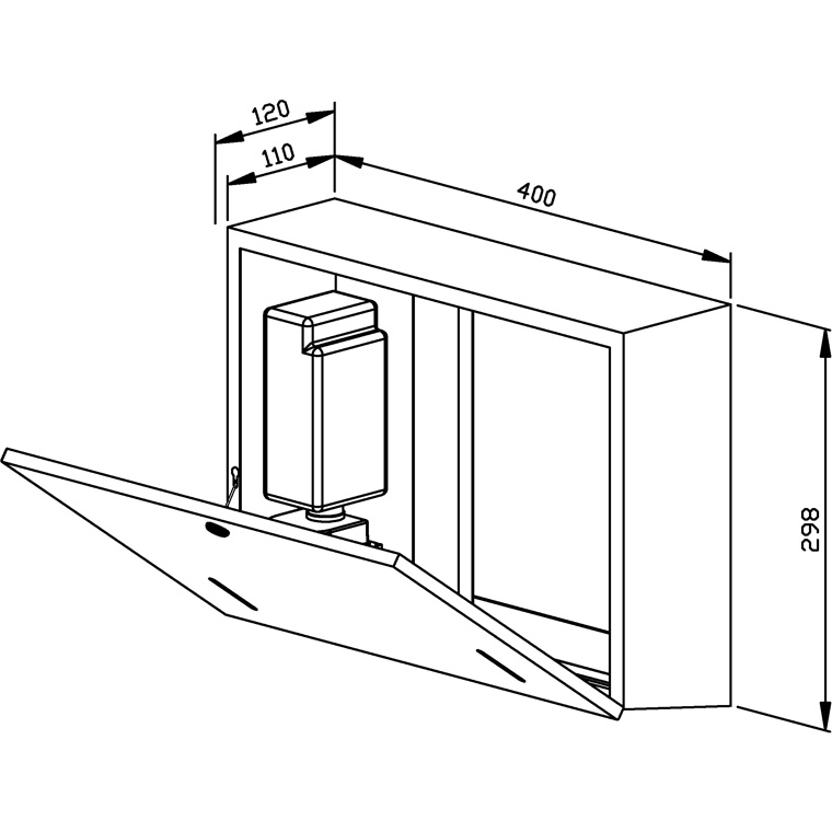 727780 Комбинация бумага/мыло WP550 WAGNER_EWAR A-LINE Wagner Ewar  - Вид №1