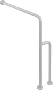 801.22.4S Опорная ручка для пола и стены, нестандартная длина HEWI Stützen