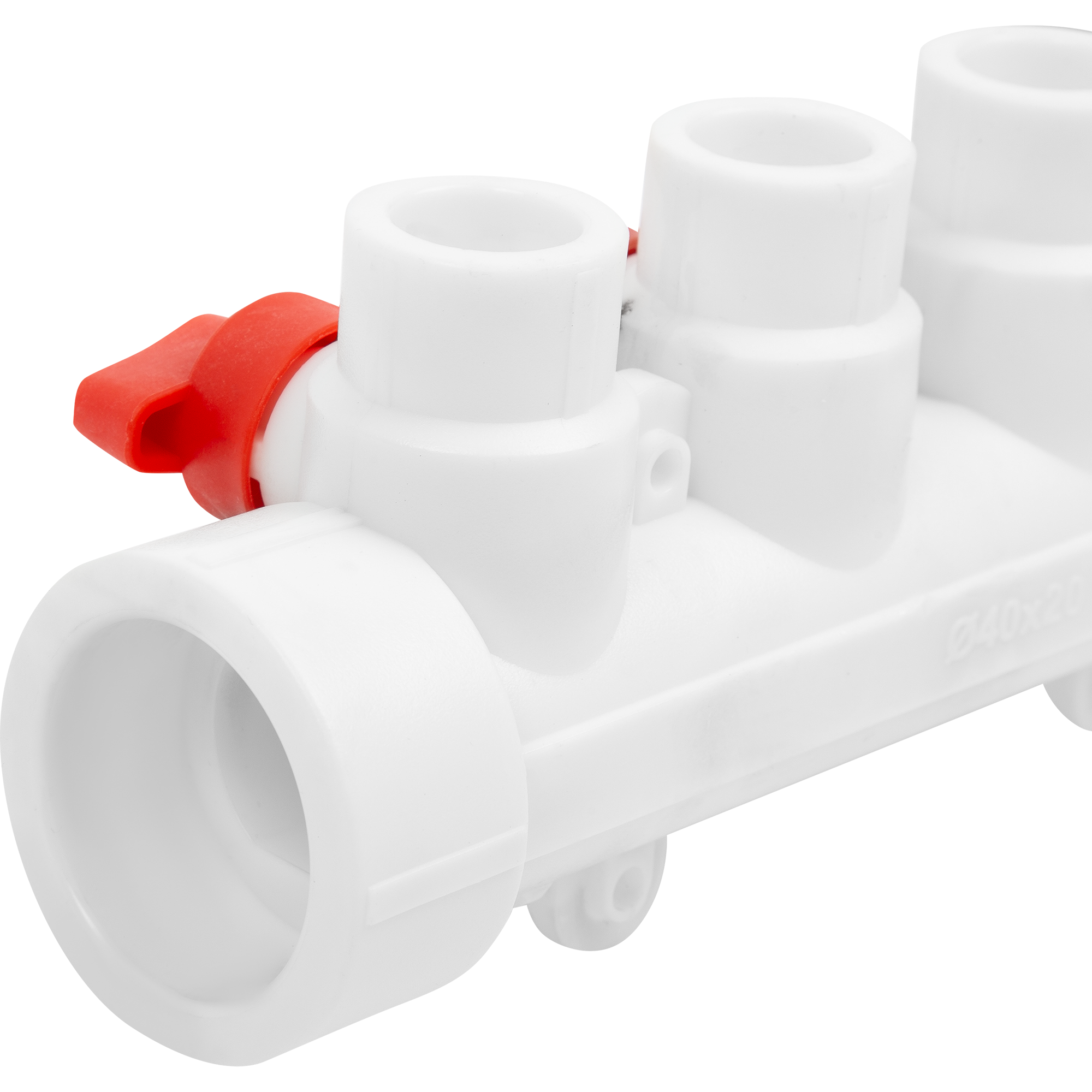 Коллектор Valfex с 3 выходами и кранами для систем отопления и водоснабжения 85044176 STLM-0057864 - Вид №3