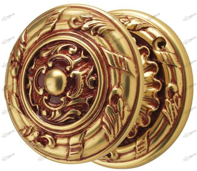 LINEA CALI' Ручка двери из хромированной латуни Rococò sun-id-1468517