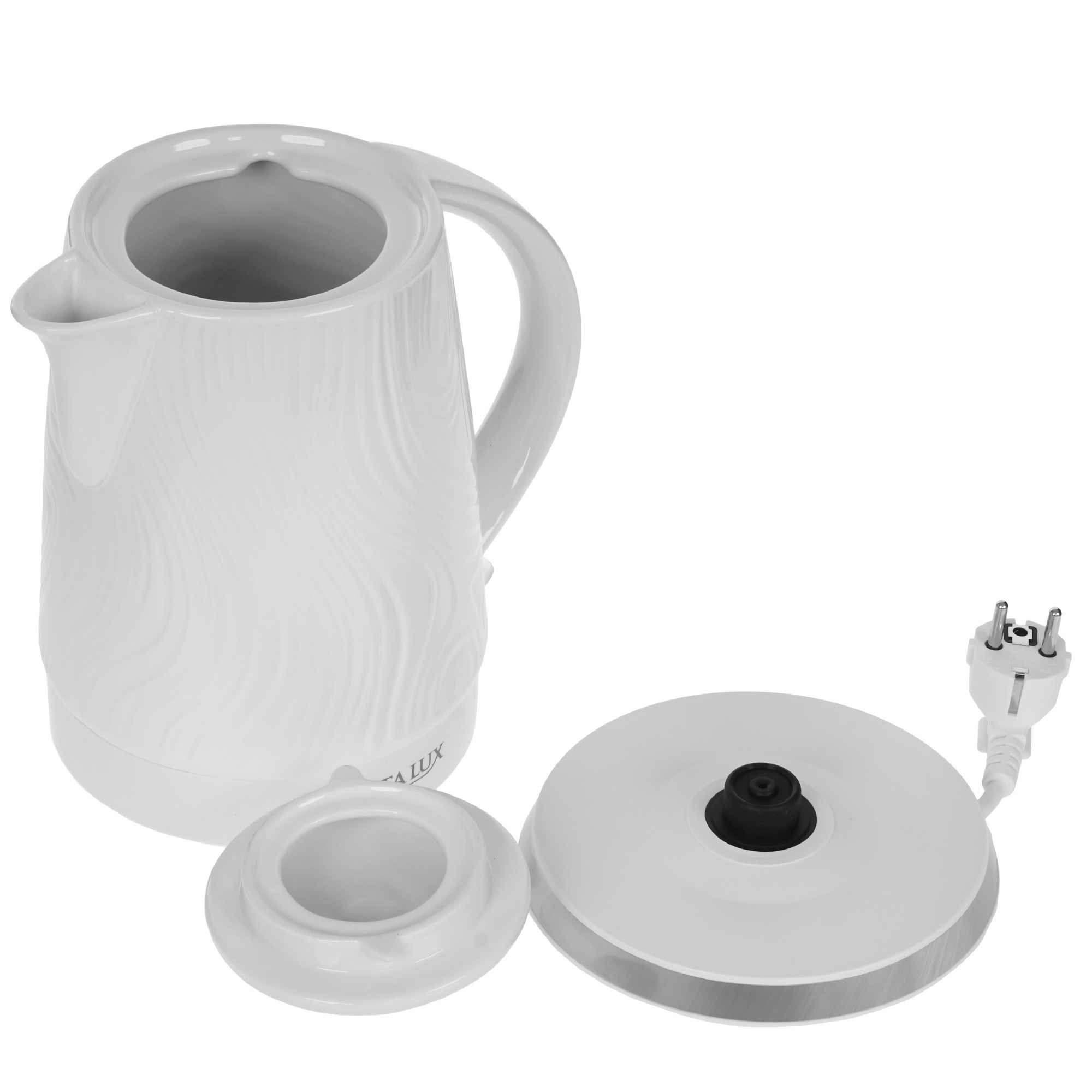 9297587 Электрочайник DELTA LUX DE-1022 белый STDN-0027266 - Вид №4