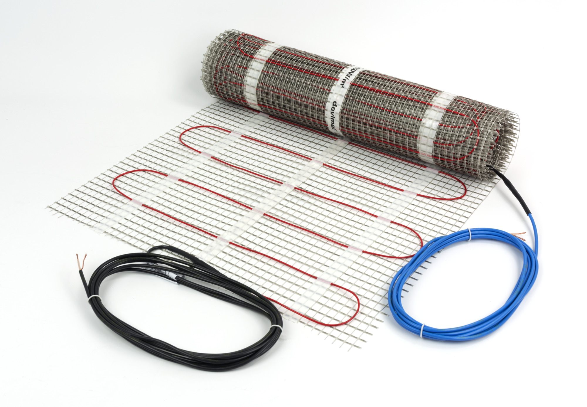 Danfoss DEVIheat™ 150S — одножильные нагревательные маты для теплого пола под плитку DEVIheat 150S мат 300Вт 230В 0.5 х 4м 140F0331  - Вид №3