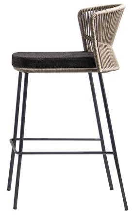 Potocco Веревочный садовый табурет Ola 923/a, 923/s - Вид №1